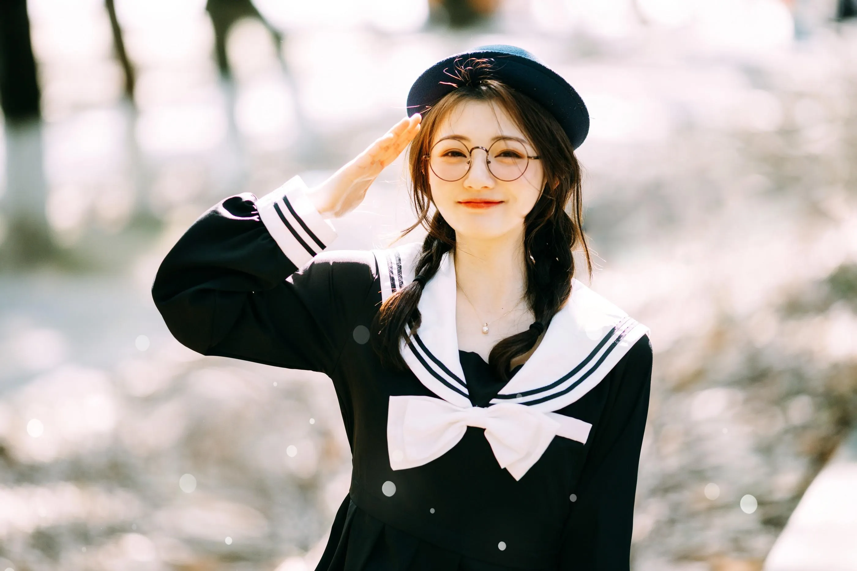 [YITUYU艺图语]2021.11.22 JK女孩 黎美汐 [39P]插图4